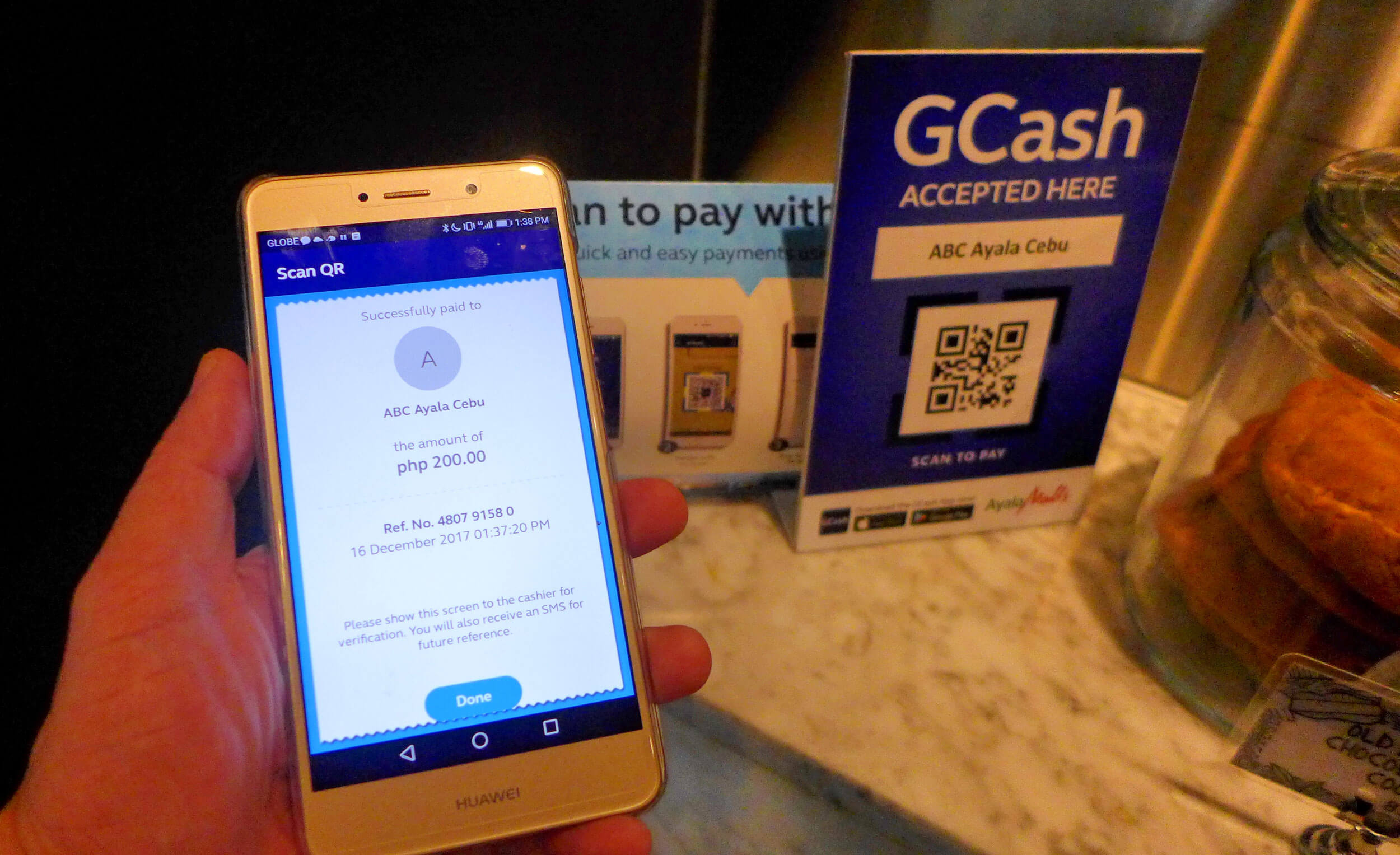 PH33 GCash QR Code Instant Deposit Cashier Walkthrough